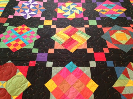 Close-up of connecting lines