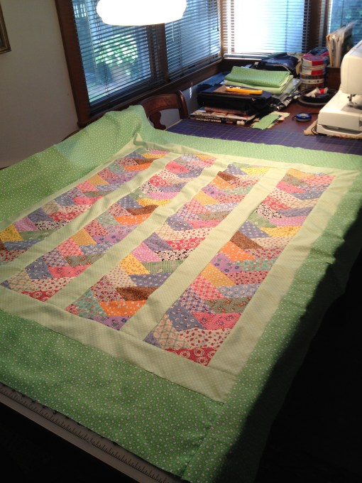 "Soft as a whisper" child's quilt