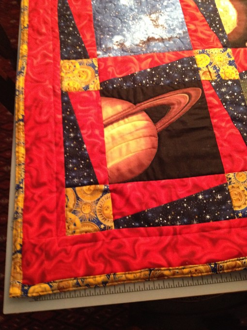 Saturn and corner detail