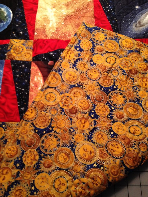 Reverse, images of the smiling sun.